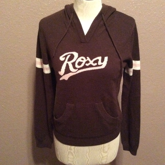 Roxy Sweaters - Roxy sweatshirt, large, brown